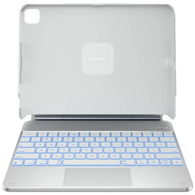 Чохол Typecase Edge Plus з клавіатурою для iPad Air 13 M2 | M3 | M4 White (KB206-129-E-WHTCBF-WHT-B-US-V5) - Фото 12 Чохол Typecase Edge Plus з клавіатурою для iPad Air 13 M2 | M3 | M4 White (KB206-129-E-WHTCBF-WHT-B-US-V5) - зображення 12