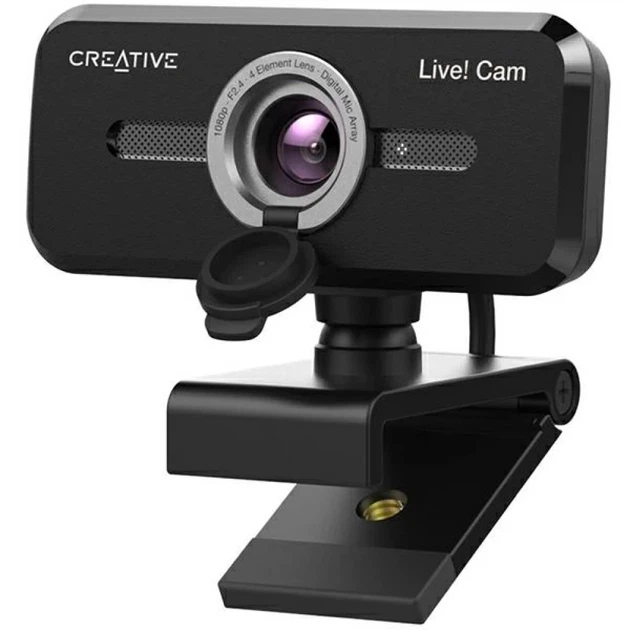 Веб-камера Creative Sync 1080p V2 Black (73VF088000000) - Фото 1 Веб-камера Creative Sync 1080p V2 Black (73VF088000000) - зображення 1