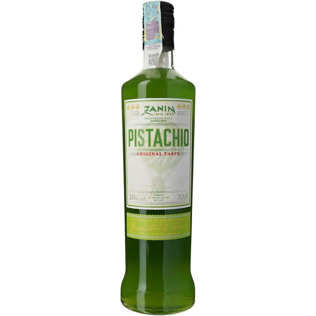 Лікер фісташковий Zanin Pistacchio 20%, 0.7 л - Фото 1 Лікер фісташковий Zanin Pistacchio 20%, 0.7 л - зображення 1