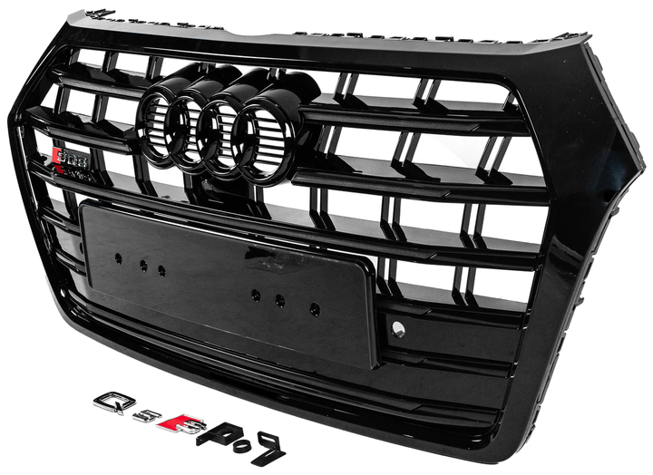 Передняя решетка радиатора SQ-Style для Audi Q5 2017-2020 гг - изображение 4