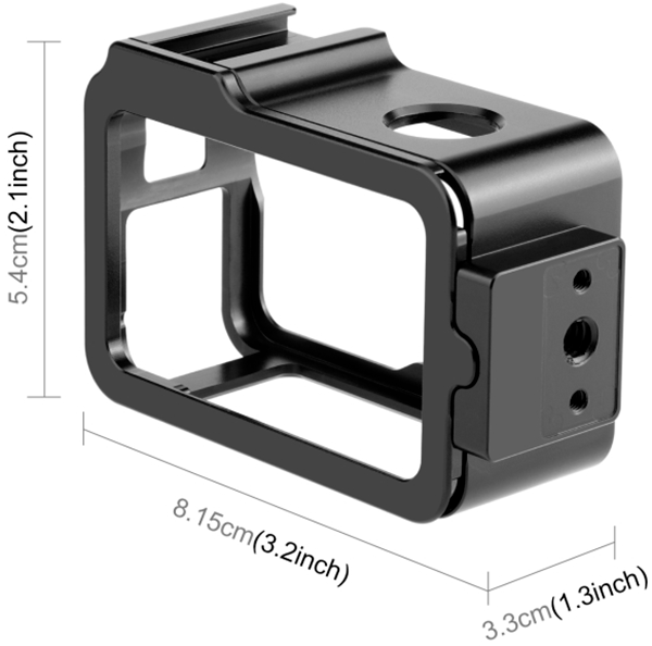 Obudowa metalowa Puluz DJI Osmo Action 3/4 (5906168432408) - Zdjęcie 2 Obudowa metalowa Puluz DJI Osmo Action 3/4 (5906168432408) - obraz 2