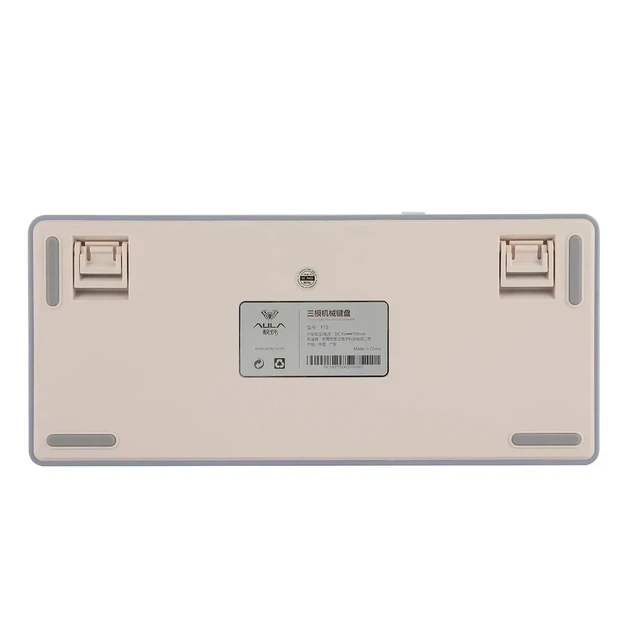 Бездротова механічна клавіатура AULA F75 Wireless Green, LEOBOG Graywood V3 Switch, 75%, RGB, UKR/ENG (2.4G/Bluetooth/USB) - Фото 5 Бездротова механічна клавіатура AULA F75 Wireless Green, LEOBOG Graywood V3 Switch, 75%, RGB, UKR/ENG (2.4G/Bluetooth/USB) - зображення 5