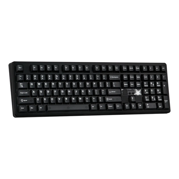 Механічна клавіатура EPOMAKER x AULA F108 PRO V2, Чорна, RGB, 8000 Гц, 2.4G/Bluetooth/USB-C, 10000 мА·год - зображення 6
