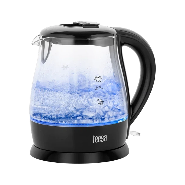 Электрический чайник Teesa 1630 W, 1 л, Black (TSA1030B) - изображение 4