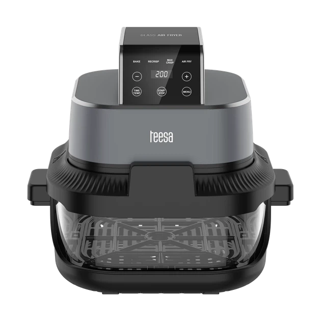 Фритюрница без жира Teesa Glass Air Fryer 4L, 1500W (TSA8090) - изображение 3