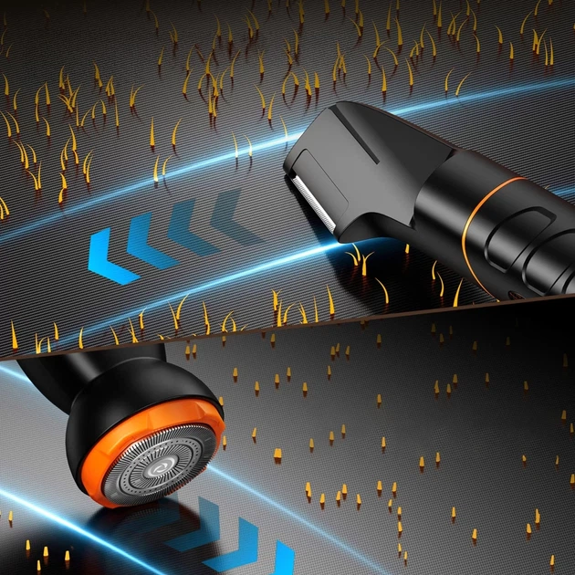 Триммер MAXGROOM LK-892 многофункциональный со сменными насадками Black (5907769394263) - Фото 6 Триммер MAXGROOM LK-892 многофункциональный со сменными насадками Black (5907769394263) - изображение 6