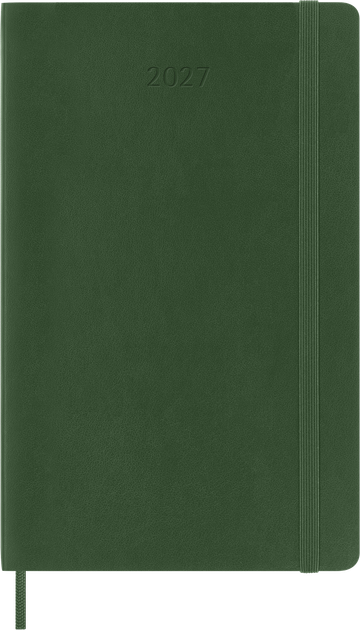 Еженедельник Moleskine 2027 13 х 21 см 144 страницы мягкая обложка Миртовый зеленый (8056999279950) - Фото 1 Еженедельник Moleskine 2027 13 х 21 см 144 страницы мягкая обложка Миртовый зеленый (8056999279950) - изображение 1