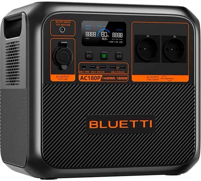 Зарядная станция BLUETTI AC180P - Фото 2 Зарядная станция BLUETTI AC180P - изображение 2