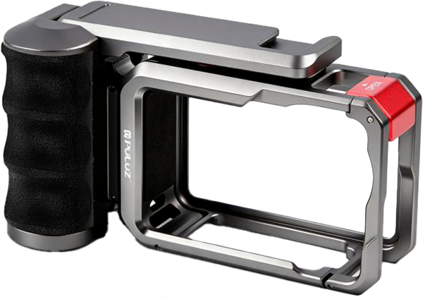 Klatka Puluz dla DJI Osmo Action 6 z uchwytem (5905156101821) - Zdjęcie 1 Klatka Puluz dla DJI Osmo Action 6 z uchwytem (5905156101821) - obraz 1