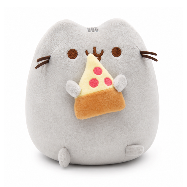Мягкая игрушка 2Life Pusheen Cat Пушин Кэт Кот 12х15 см с Пиццей Серый и Брелок Пушин Сэндвич v-13551 - Фото 3 Мягкая игрушка 2Life Pusheen Cat Пушин Кэт Кот 12х15 см с Пиццей Серый и Брелок Пушин Сэндвич v-13551 - изображение 3