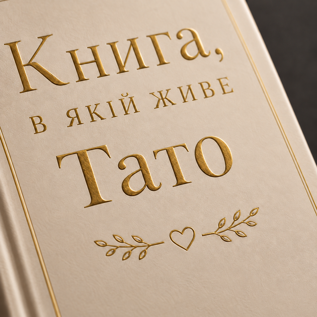 Книга спогадів "Книга, в якій живе Тато" - зображення 3