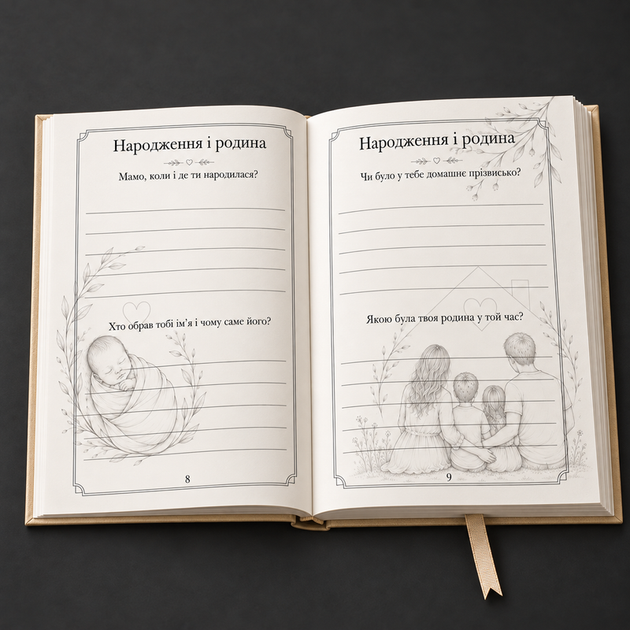 Книга воспоминаний "Книга, в которой живет Мама" - Фото 4 Книга воспоминаний "Книга, в которой живет Мама" - изображение 4