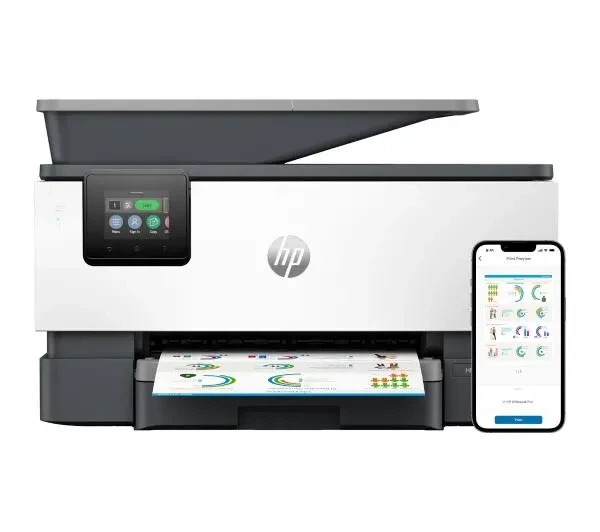 Багатофункціональний пристрій HP OfficeJet Pro 9120b WiFi Біло-сірий - Фото 8 Багатофункціональний пристрій HP OfficeJet Pro 9120b WiFi Біло-сірий - зображення 8