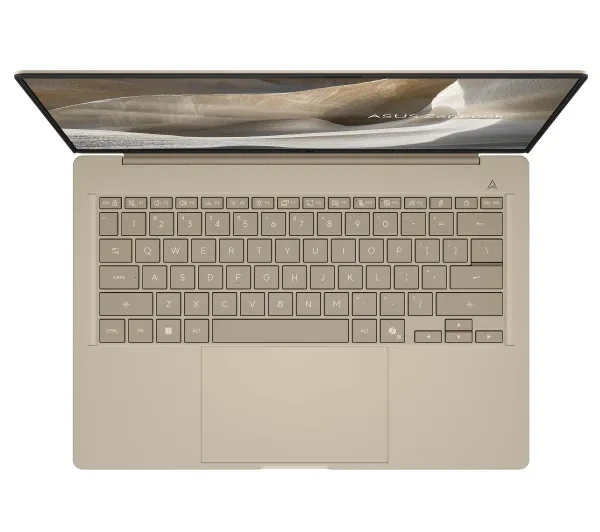 Ноутбук ASUS Zenbook A14 UX3407NA-QD166W OLED 14" Snapdragon X2 Elite X2E-88-100 16GB оперативної пам'яті 512GB SSD Диск Win11 Бежевий Функції ШІ - изображение 4