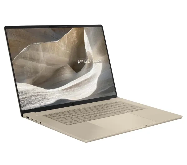 Ноутбук ASUS Zenbook A16 UX3607OA-SQ013W OLED 16" 120Гц Snapdragon X2 Elite X2E94100 48ГБ оперативної пам'яті 1ТБ Диск SSD Win11 Бежевий AI - зображення 2