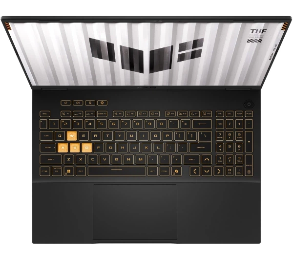 Ноутбук для ігор ASUS TUF Gaming F16 FX608JHR-RV094W 16" 165Гц i5-14450HX 16ГБ оперативної пам'яті 512ГБ Диск SSD RTX5050 DLSS4 Win11 Сірий - Фото 6 Ноутбук для ігор ASUS TUF Gaming F16 FX608JHR-RV094W 16" 165Гц i5-14450HX 16ГБ оперативної пам'яті 512ГБ Диск SSD RTX5050 DLSS4 Win11 Сірий - зображення 6