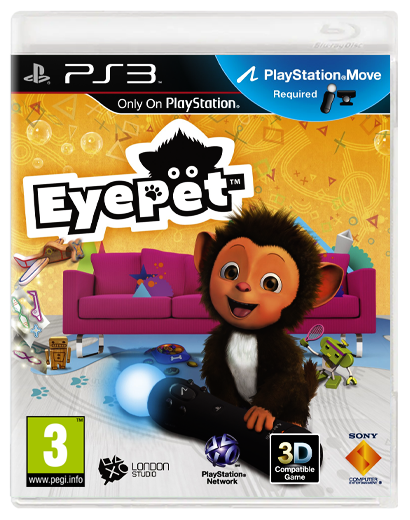 Игра Sony PlayStation 3 EyePet Русская Озвучка Б/У - Фото 1 Игра Sony PlayStation 3 EyePet Русская Озвучка Б/У - изображение 1