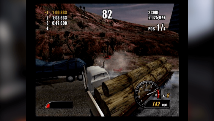 Игра Sony PlayStation 2 Burnout 2: Point of Impact Europe Английская Версия + Обложка Б/У - изображение 5