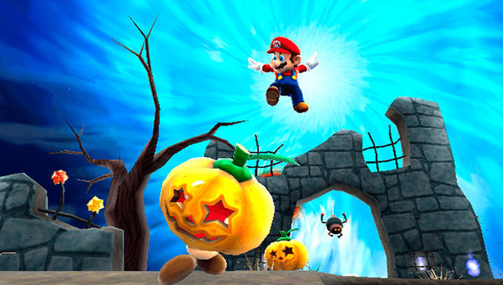 Игра Nintendo Wii Super Mario Galaxy Europe Английская Версия + Обложка Б/У - изображение 4
