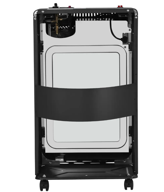 Газовый обогреватель Kraft&Dele KD6531 1500/2750/4200 Вт с пьезозажиганием Инфракрасный газово-электрический обогреватель на колесах - изображение 8