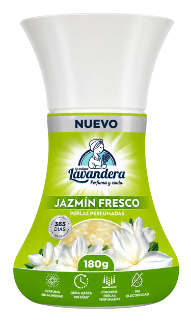 Парфюмированные гранулы для белья Lavandera Jazmín Fresco «Жасминовая свежесть», 180 г - Фото 1 Парфюмированные гранулы для белья Lavandera Jazmín Fresco «Жасминовая свежесть», 180 г - изображение 1
