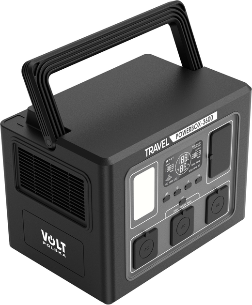 Зарядна станція Volt Polska TRAVEL POWERBOX 3600 / 1800 Вт / 1024 Вт⋅ч / LiFePO4 (5TBBNX1600) - зображення 3