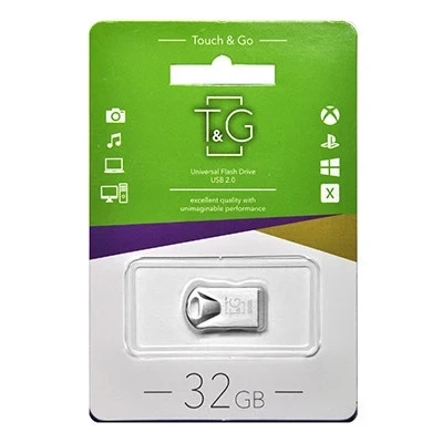USB флеш накопичувач T&G 32GB 106 Metal Series Silver USB 3.0 (TG106-32G3) - Фото 2 USB флеш накопичувач T&G 32GB 106 Metal Series Silver USB 3.0 (TG106-32G3) - зображення 2