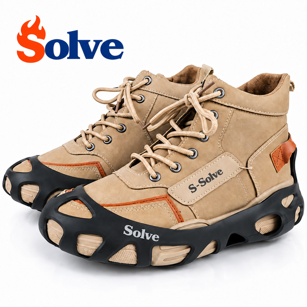 Ледоходы-ледоступы Solve KT9005003 Boot Spikes Overshoe, противоскользящие накладки на обувь, по 30 шипов, размер 31–36 - Фото 8 Ледоходы-ледоступы Solve KT9005003 Boot Spikes Overshoe, противоскользящие накладки на обувь, по 30 шипов, размер 31–36 - изображение 8