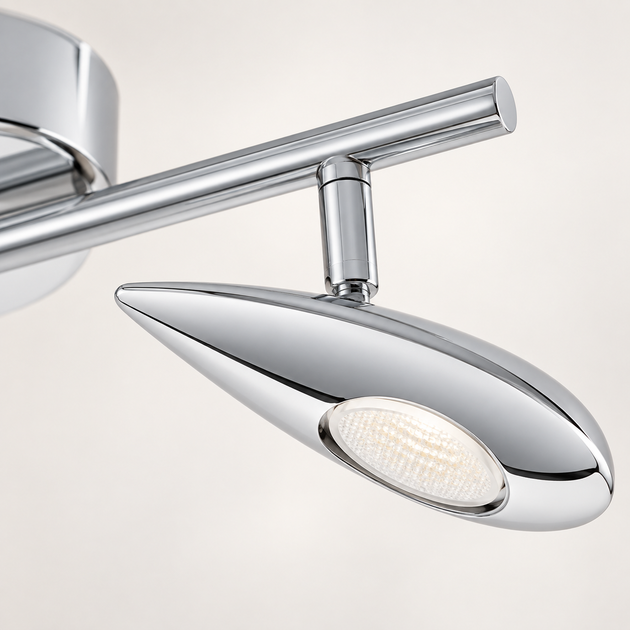 Точковий спот світильник EGLO Pedregal Silver 2x3.3W (EG_95751) - изображение 2