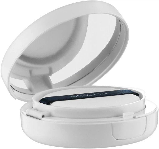 Тональний кушон для обличчя Missha Magic Cushion Moist Up SPF 50+/PA+++ №21 Light Beige - Фото 2 Тональний кушон для обличчя Missha Magic Cushion Moist Up SPF 50+/PA+++ №21 Light Beige - зображення 2
