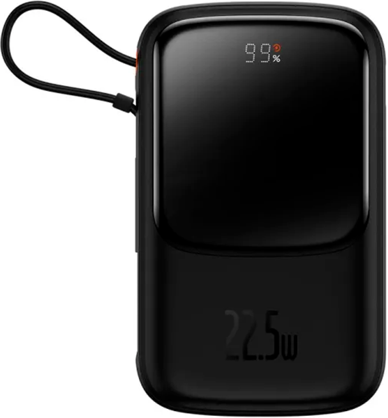 УМБ Baseus Qpow Pro USB-C 10000 mAh 22.5 W Overseas Edition Black (PPQD060001) - зображення 2