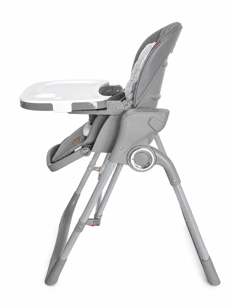 Стільчик для годування 2в1 з функцією гойдалки Velano Movio, black (45692) - Фото 3 Стільчик для годування 2в1 з функцією гойдалки Velano Movio, black (45692) - зображення 3
