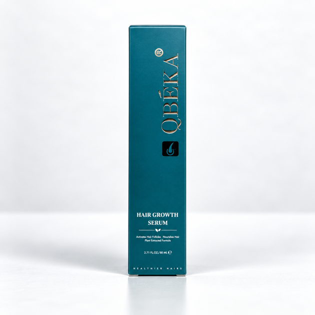 Сироватка для росту та зміцнення волосся QBEKA Hair Growth Serum з амінокислотами, кофеїном і біотином, 80 мл - зображення 3