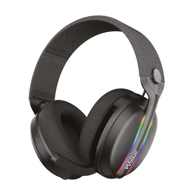 Ігрові навушники Bluetooth WALKER WBT-83 black - Фото 1 Ігрові навушники Bluetooth WALKER WBT-83 black - изображение 1