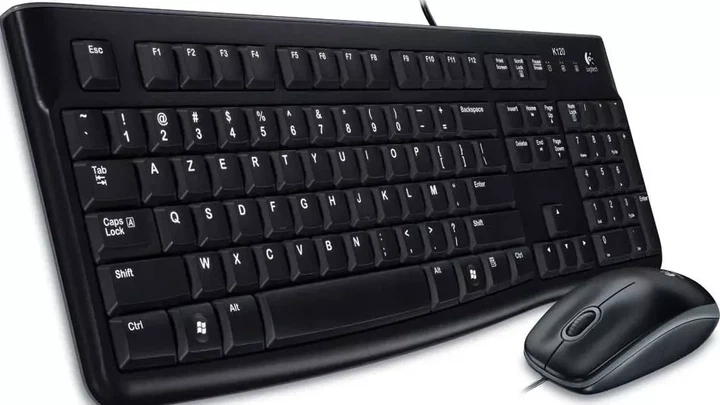 Комплект - клавіатура + мишка дротові Logitech MK120 чорний підключення USB (920-002563) - Фото 6 Комплект - клавіатура + мишка дротові Logitech MK120 чорний підключення USB (920-002563) - изображение 6