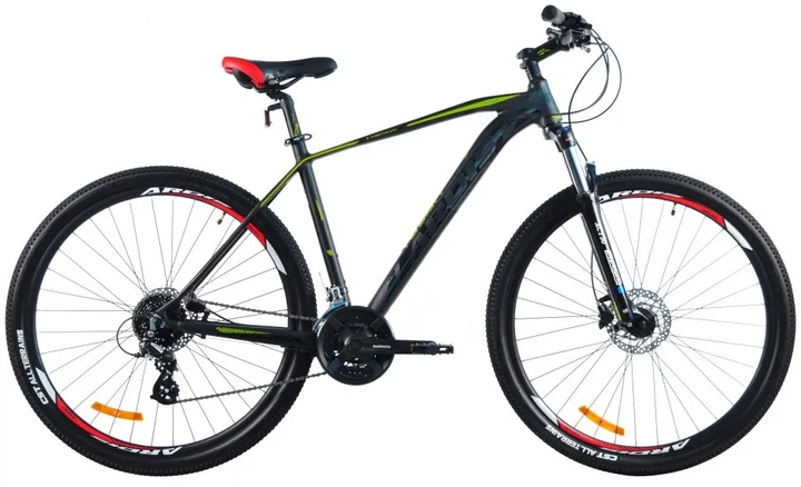 Велосипед Ardis 29 MTB AL "TUCAN" Гідравліка 24шв., Чорно-зелений (20" (175-185см)) - Фото 1 Велосипед Ardis 29 MTB AL "TUCAN" Гідравліка 24шв., Чорно-зелений (20" (175-185см)) - изображение 1