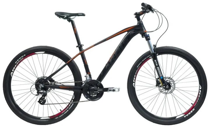 Велосипед Ardis 27,5 MTB AL "TUCAN" Гідравліка 27 шв., Чорно-помаранчевий (16" (155-160см)) - Фото 1 Велосипед Ardis 27,5 MTB AL "TUCAN" Гідравліка 27 шв., Чорно-помаранчевий (16" (155-160см)) - изображение 1