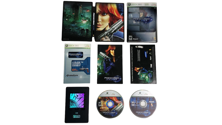 Игра Microsoft Xbox 360 Perfect Dark Zero Collector's Edition Английская Версия Б/У - изображение 3