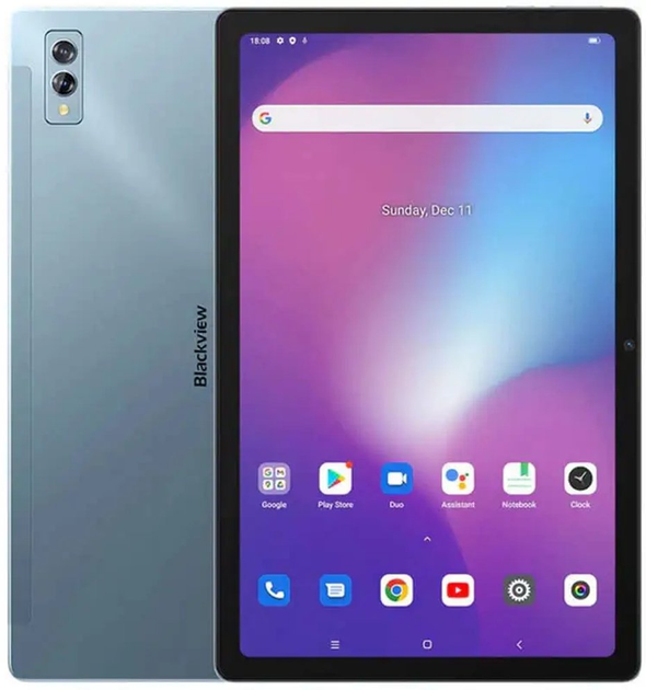 Планшет 10.3" Full HD Blackview Tab 11 SE 8+6/256GB 4G 2-SIM 8 ядер Android 12 7680 mAh Голубой (102429658) - Фото 1 Планшет 10.3" Full HD Blackview Tab 11 SE 8+6/256GB 4G 2-SIM 8 ядер Android 12 7680 mAh Голубой (102429658) - изображение 1