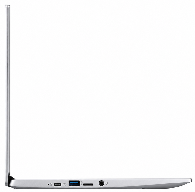Ноутбук 14" Acer Chromebook 514 (CB514-1H-C1T8) Intel Celeron N3350 RAM 4GB eMMC 32GB 12ч батарея ChromeOS Алюминиевый корпус (UKR) - изображение 6