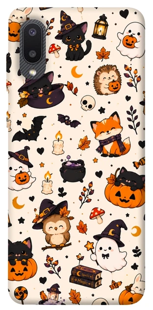 Чехол для Galaxy A02 с принтом Cute halloween - Фото 1 Чехол для Galaxy A02 с принтом Cute halloween - изображение 1