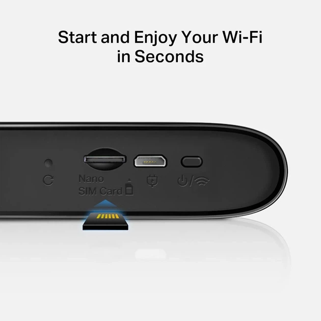Мобильный маршрутизатор MERCUSYS MT110 N150, 4G/LTE, 2200мА*ч - изображение 9