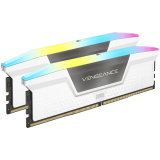 Оперативна пам'ять 32GB (2x16GB) Corsair Vengeance RGB White DDR5 5200 MHz (CMH32GX5M2B5200C40W) - зображення 2