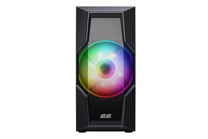 Корпус 2E GAMING Turbo G2057B без БЖ 2xUSB3.0, 1xUSB2.0, 1x200мм, ARGB, 3x120мм ARGB, VGA 345мм, LCS ready, HUB, TG боковая панель, ATX, черный. - изображение 3