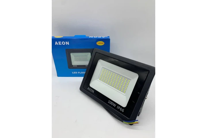 Вуличний прожектор на стіну 100W AEON Чорний - изображение 6