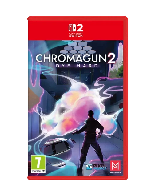 Картридж для Nintendo Switch 2 - ChromaGun 2 Dye Hard, українські субтитри - Фото 1 Картридж для Nintendo Switch 2 - ChromaGun 2 Dye Hard, українські субтитри - зображення 1