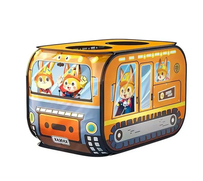 Детская игровая палатка TENT 110×70×70 см игровой домик складной в сумке чехле полицейская пожарная машина для комнаты улицы сюжетно ролевых игр - Фото 2 Детская игровая палатка TENT 110×70×70 см игровой домик складной в сумке чехле полицейская пожарная машина для комнаты улицы сюжетно ролевых игр - изображение 2