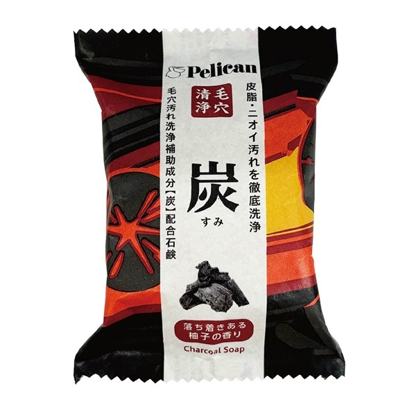 PELICAN Family Soap Charcoal очищающее мыло с активированным углём для тела, 80 г - Фото 1 PELICAN Family Soap Charcoal очищающее мыло с активированным углём для тела, 80 г - изображение 1