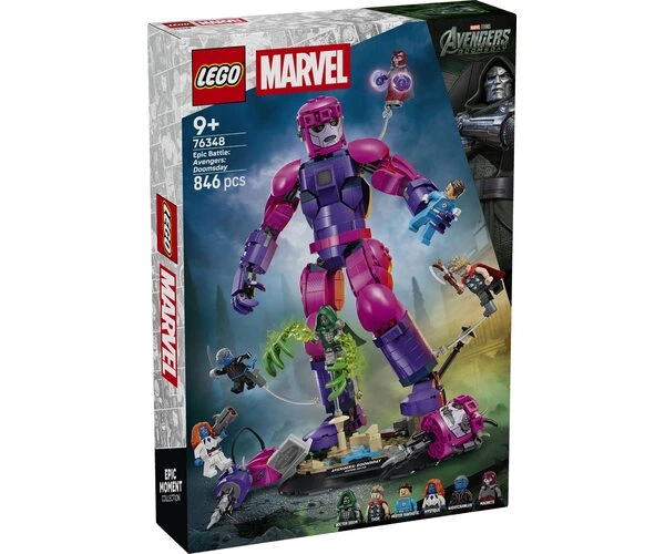 Конструктор LEGO Super Heroes Доктор Дум епічна битва (76348) - Фото 1 Конструктор LEGO Super Heroes Доктор Дум епічна битва (76348) - изображение 1