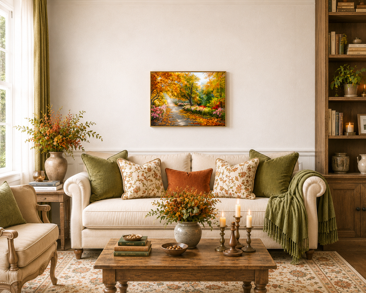 Алмазная мозаика ColorArt 40х50 Красивая осень SP041 - изображение 3
